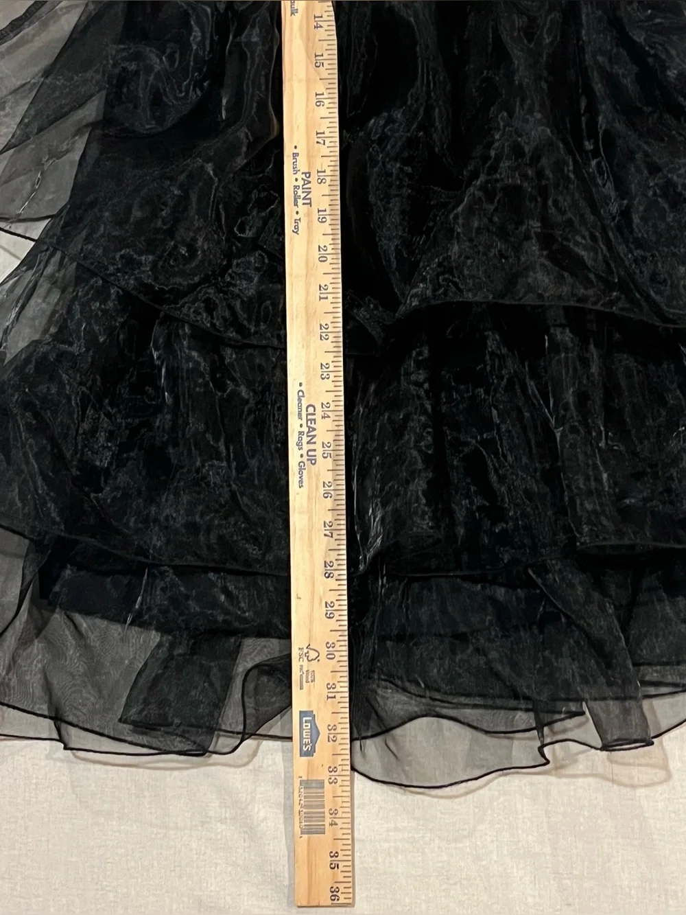 Wednesday Addams Rave N Dance Dress Halloween Costume Goth Size Girls Medium